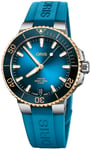 Oris 01 400 7769 6355-07 4 22 75FC Aquis Blå/Gummi Ø41.5 mm