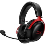 Casque Gamer Sans Fil - HyperX Cloud III - pour PC & console - Noir/Rouge