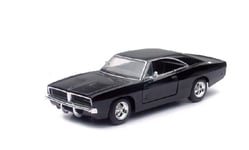 NEWRAY, DODGE Charger R/T 1969 noire, échelle 1/25, NEW71893-B