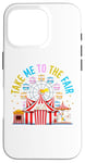 iPhone 16 Pro Take Me To State And County Fairs Pop Corn Ferris Wheel Case