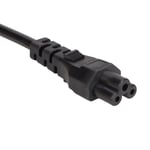 New 5‑15P Male To IEC320 C5 Female Power Cord 18 AWG 0. AC Power Short Cord Fo