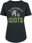 The Lion King Scar - I'm Surrounded By Idiots T-Shirt black