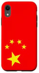 Coque pour iPhone XR Chine Drapeau Cadeau chinois pour les Chinois