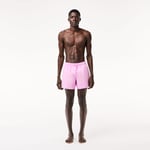 Lacoste Short de bain court séchage rapide Taille XXL Rose/vert