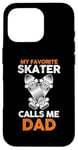 Coque pour iPhone 16 Pro Skateboard Père Skateboarder Dad Skater Skateboard