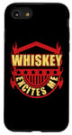 Coque pour iPhone SE (2020) / 7 / 8 Le whisky m'excite les buveurs de cocktails matures