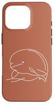 Coque pour iPhone 16 Pro Océan Arctique Habitats arctiques Recherche sonore Béluga Baleine