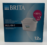 12 Pack BRITA Maxtra Pro All-in-1 Water Filter Jug Replacement Cartridges