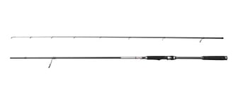 Penn Conflict X Inshore Spinning Rod, Saltwater Angler Fishing Sea Fish Cod, Sea Eel, Bass, Pollock, Mackerel, Shark, Strong Leightweight & Versatile, Black Grey, 2.18m Extra Fast Ambidextrous Rod