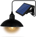 Lampe Suspension Solaire E27 Sensitive Light Ip65 Etanche Pour Jardin Terrasse Balcon 1