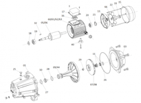 E.M.S Reservdelar Maxi Jet 210-315 (typ av reservdel: 63. Stator 315)