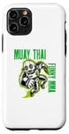 Coque pour iPhone 11 Pro Muay Thai Space Robot, MMA, kickboxing, jiu-jitsu, combat