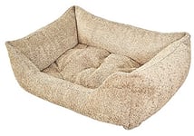 Dandy Dog Lit pour Chien Balance Soft Taupe - Déhoussable et Lavable - Fabriqué en Allemagne - Taille M