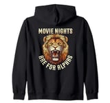 Movie Nights Are for Alphas & Lion Leadership Zip Hoodie