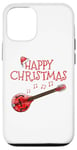 Coque pour iPhone 12/12 Pro Octave Mandoline Noël Mandoliniste Musicien