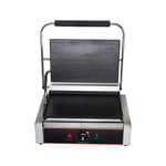 Commercial Indoor Removable Grill 1800W Sandwich Griddle Maker Electric Panini Press Grill Stainless Steel Toaster Machine Commercial Grade Kitchen Equipment