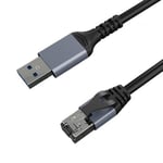 Internet-kaapeli CAT6 UTP, USB3.0 Type-A - RJ45, 5m