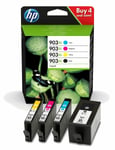 HP 903XL, Multipack Ink Cartridges, T6M15AE, T6M03AE, T6M07AE, T6M11AE, 3HZ51A