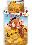 Disney The Lion King Toddler Size Duvet Cover Set 100 x 135cm 100% COTTON Simba