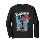 Superman The Man Of Steel Long Sleeve T-Shirt