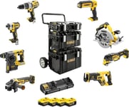 -Akkutyökalusarja Dewalt Combo 8 kpl, 18V (DCK853P4-QW)