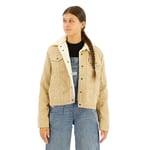 Levi´s ® Original Sherpa Trucker Jeansjacka Beige L Kvinna