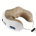 Oreiller De Massage Électrique Pour Le Cou En Forme De U, Coton À Mémoire De For