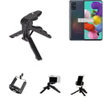 Mini Tripod for Samsung Galaxy A51 Cell phone Universal travel compact