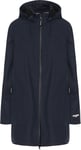 Ilse Jacobsen Women's Raincoat 135 Long Dark Indigo, 44