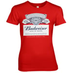 Budweiser Label Girly Tee, T-Shirt