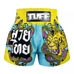 TUFF: TIGER AND PYTHON MUAY THAI SHORTS (X-large)