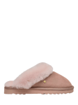 Radley Maple Lane Shearling Mule Slippers, Sugar Pink