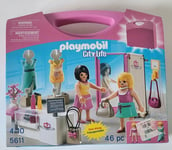 PLAYMOBIL City life Valisette shopping rose transportable réf 5611 dès 4 ans