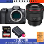 Canon EOS R5 + RF 85mm F1.2L USM + SanDisk 32GB Extreme PRO UHS-II SDXC 300 MB/s + 2 Canon LP-E6NH + Guide PDF MCZ DIRECT '20 TECHNIQUES POUR RÉUSSIR VOS PHOTOS