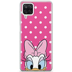 ERT GROUP Coque de téléphone Portable pour Samsung A12 / M12 Original et sous Licence Officielle Disney Motif Daisy 001 Parfaitement adapté à la Forme du téléphone Portable, Coque en TPU