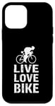 Coque pour iPhone 12 mini Live Love Bike Racing Bike Racing Cycli