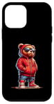 iPhone 12 mini Small Teddy Bear Cool Graphic Hip Hop Kids Men Boys Young Case