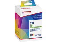 Edding Ink Replacement Hp 912Xl, 3Yl84ae Kompatibel Kombipack Svart, Cyan, Magenta, Gul Edd-701 18-701