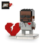 MOC Kanye West 808s & HeartBreak Building Block Hip Hop Rap Figure Collect Model