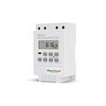 Start - 1x TM616 Programmateur interrupteur relais, 12V minuterie programmateur horaire électrique hebdomadaire numérique timer interrupteur avec