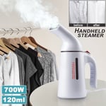 700W Portable Handheld Garment Clothes Steamer Home Travel Fast Heat Steam Iron