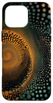 iPhone 16 Pro Max Enchanting Spiral Dot Art Designs Case