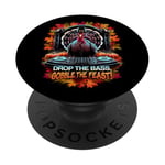 Drop the Bass Gobble the Feast, Thanksgiving, dinde, DJ PopSockets PopGrip Adhésif