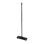 Homéa, Balai MOP Microfibre Manche Métal Téléscopique 74>130 cm Anthracite