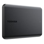 Toshiba Canvio Basics Extern Hårddisk 2 TB Svart