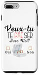 Coque pour iPhone 7 Plus/8 Plus Veux Tu Te Pacser Avec Moi Demande Pacs Originale Pacsé