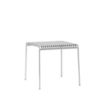 HAY - Palissade Table - Hot Galvanised - 90x82,5 cm - Silver - Matbord utomhus - Metall