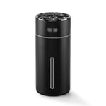 Mini humidificateur d'air portable sans fil pour voiture,aste par USB,buses pour touristes,démarrage et arrêt à bord,aromathérapie,diffuseur d'huiles essentielles - Type Black