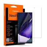 Spigen, 2 Pack, Screen Protector for Samsung Galaxy Note 20 Ultra, NeoFlex, TPU, Full Coverage, Case Friendly, Not Tempered Glass, Wet Application, Note 20 Ultra Compatible Screen Protector Film