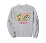 Minecraft Steve & Alex On An Adventure Vintage Sweatshirt